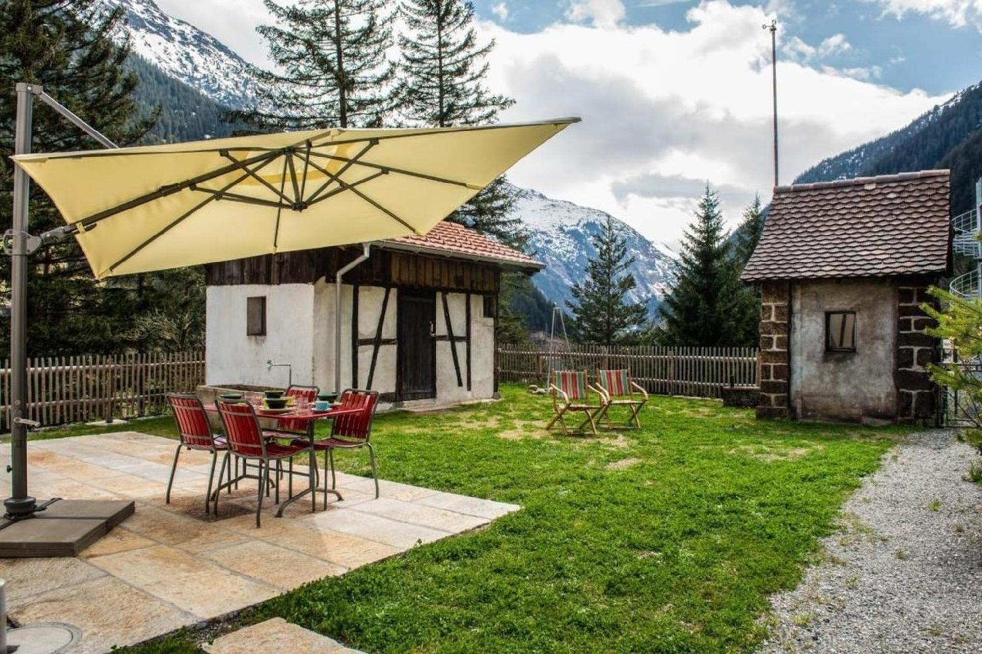 Bahnwaerterhaus Eggwald Villa Wassen Buitenkant foto